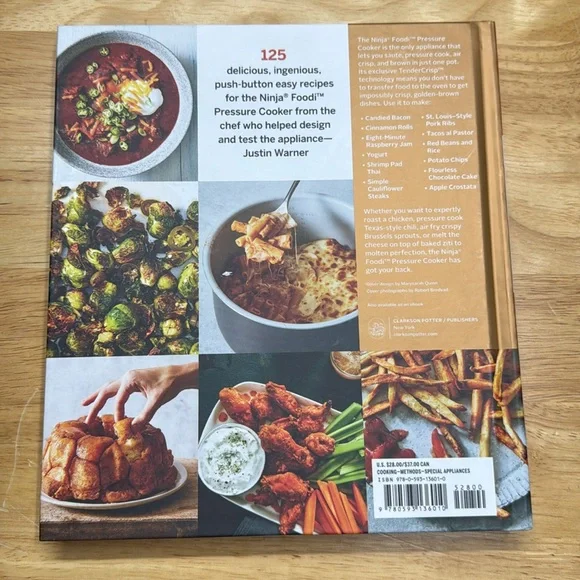 New to Posh B 🍗 | Ninja Foodi Pressure Cooker Cookbook - Black and Red HardCover - Picture 3 of 5
